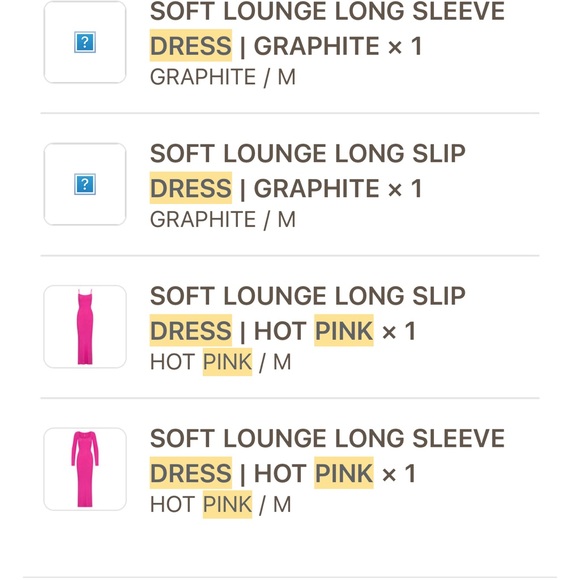 NWT Skims Soft Lounge Long Sleeve Maxi Dress in Hot Pink Size Medium - Picture 12 of 12